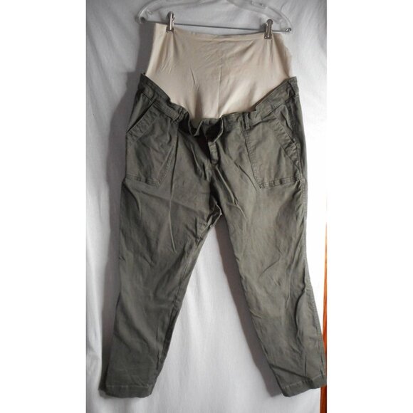 Old Navy Pants - Maternity Pants green Boot cut Old navy pull on